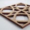 Ekena Millwork Extra Small Fleetwood Decorative Fretwork Wood Wall Panels, Red Oak, 7 3/8"W x 7 3/8"H x 3/8"T WALW08X08X0375FLTRO - alternate 2